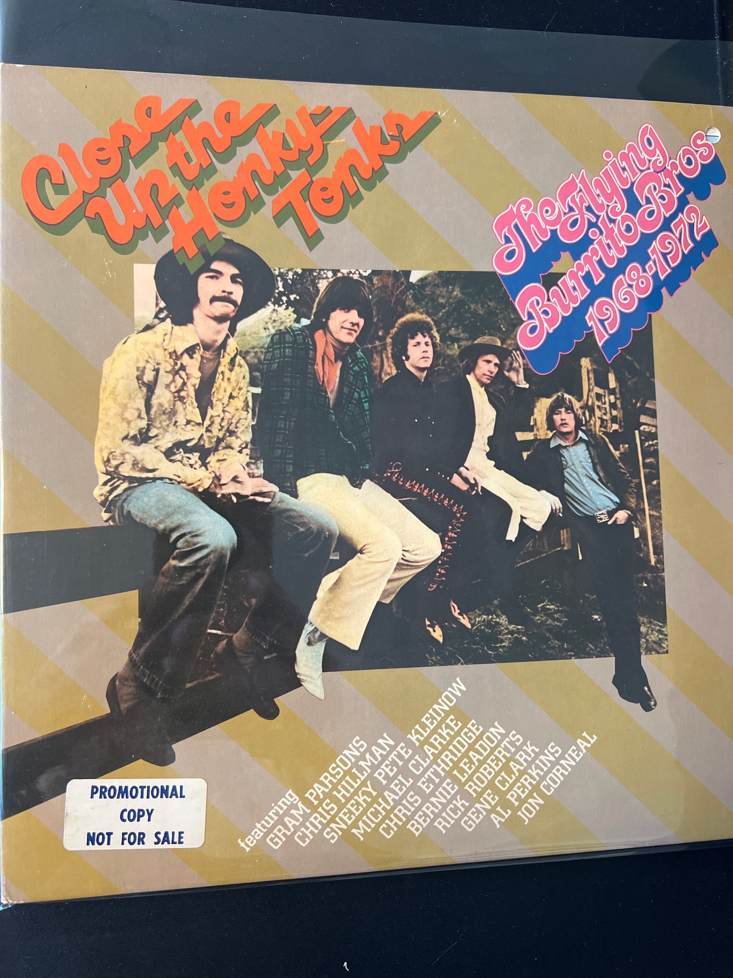 THE FLYING BURRITO BROS. - close up the honky tonks