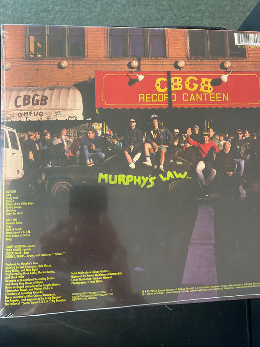 MURPHYS LAW - back with a bong!