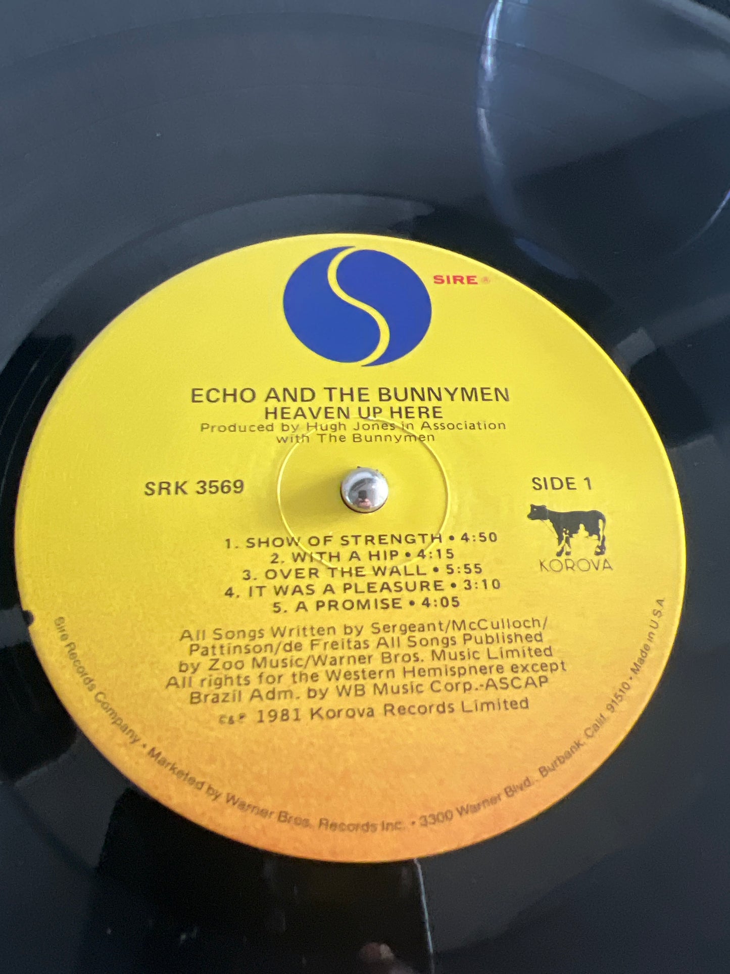 ECHO AND THE BUNNYMEN - Heaven Up Here