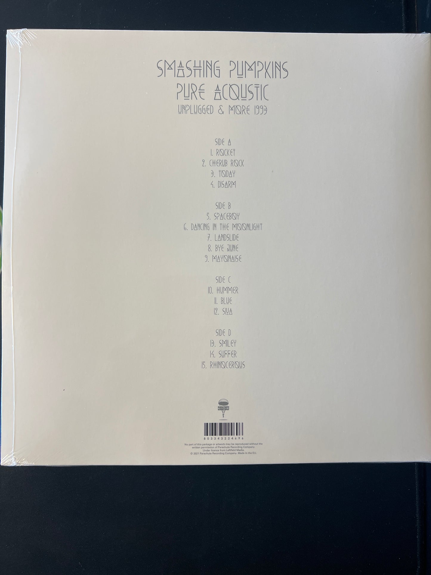 SMASHING PUMPKINS - pure acoustic unplugged & more 1993