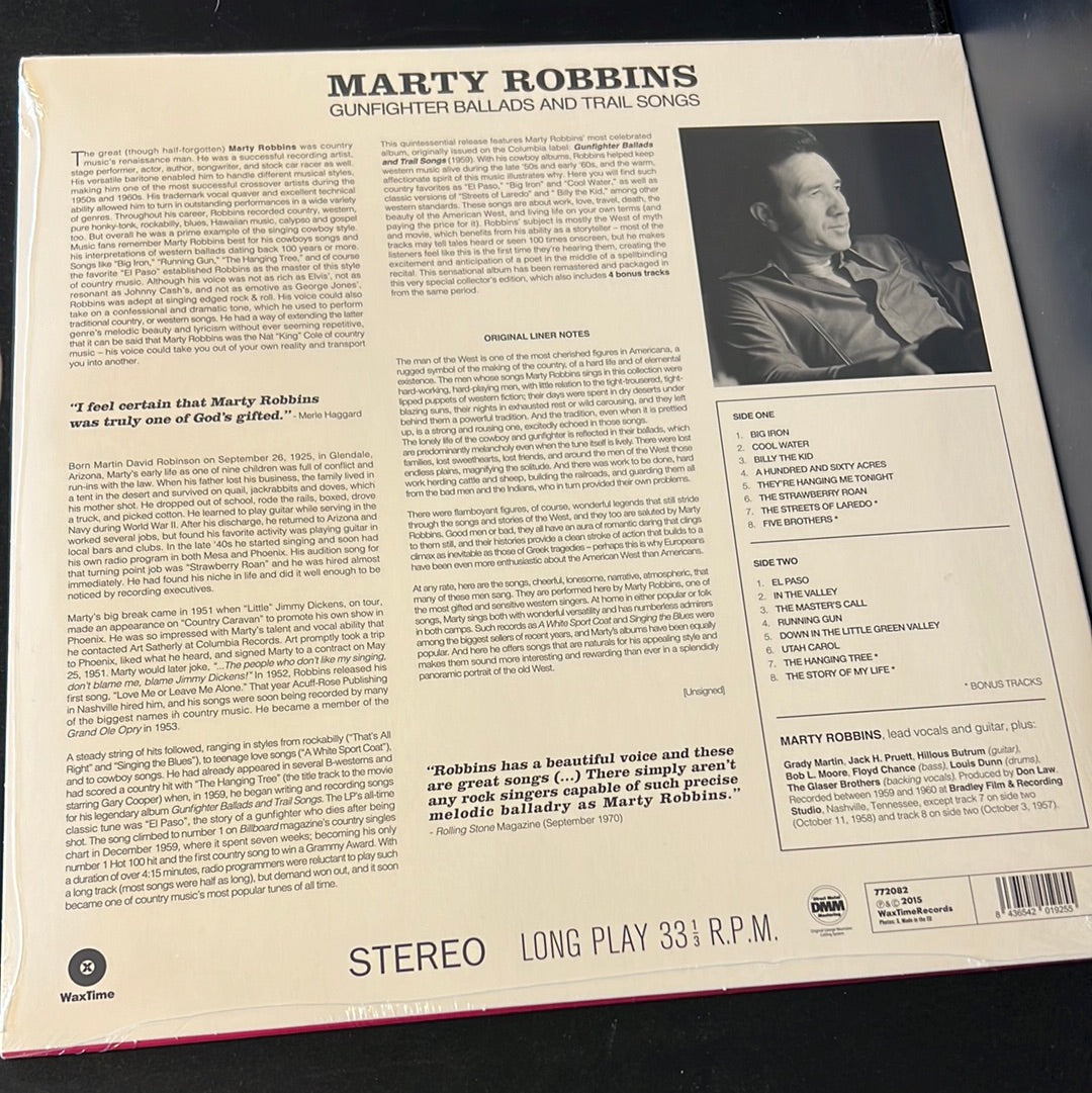 MARTY ROBBINS - gunfighter ballads