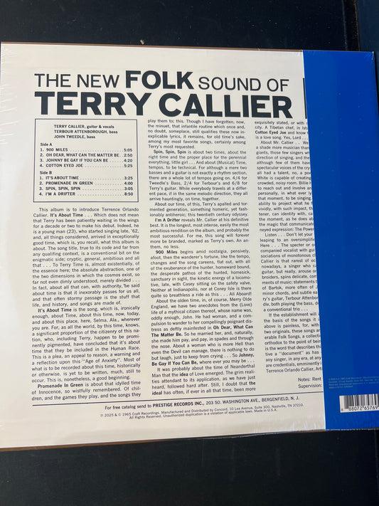 TERRY CALLIER - the new folk sound of Terry Callier