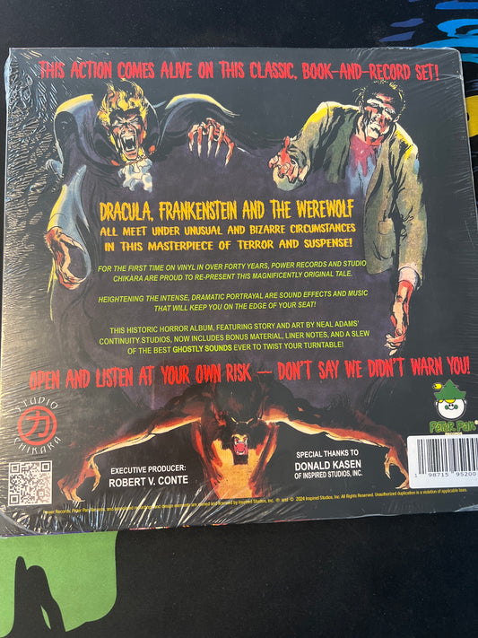 A STORY OF DRACULA, THE WOLFMAN AND FRANKENSTEIN