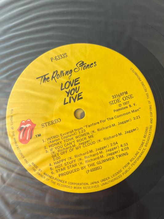 THE ROLLING STONES - love you live