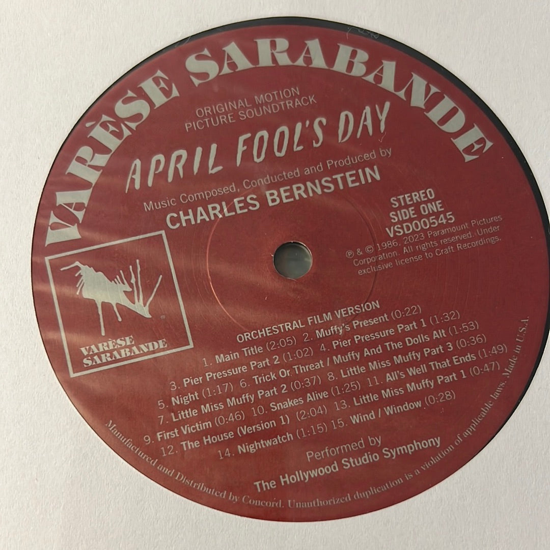 APRIL FOOLS DAY - Charles Bernstein