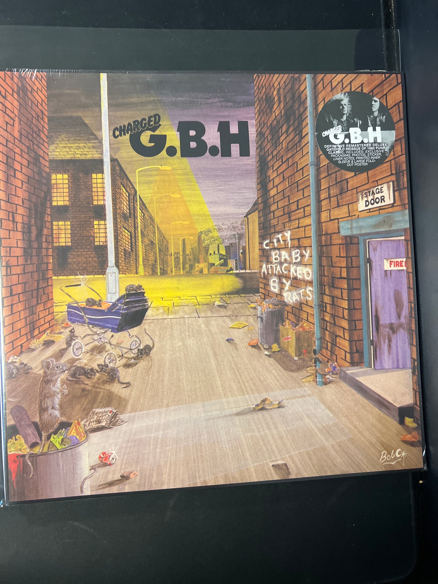 CHARGED G.B.H. - city baby attacked by rats