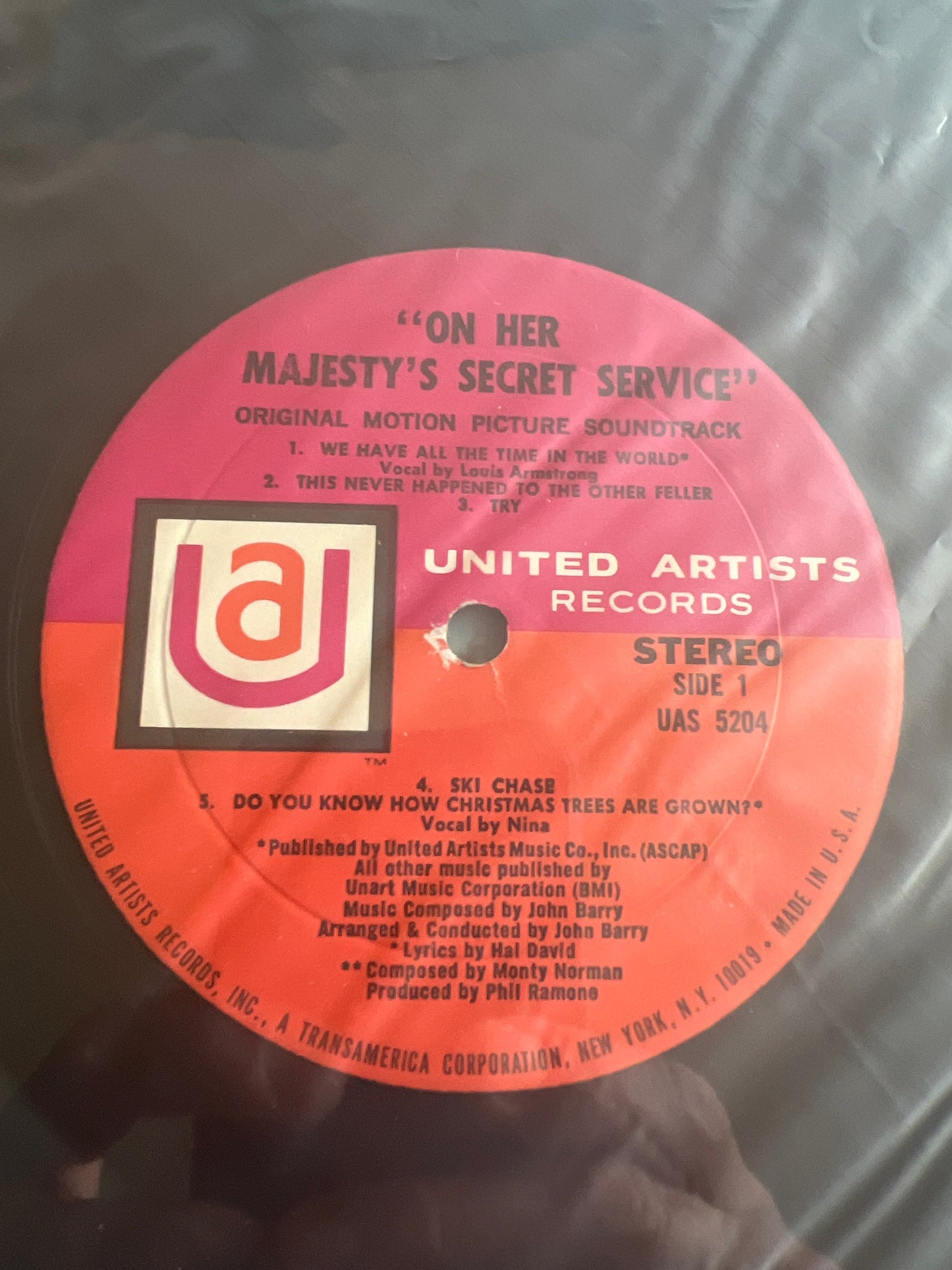 ON HER MAJESTY’S SECRET SERVICE - John Barry