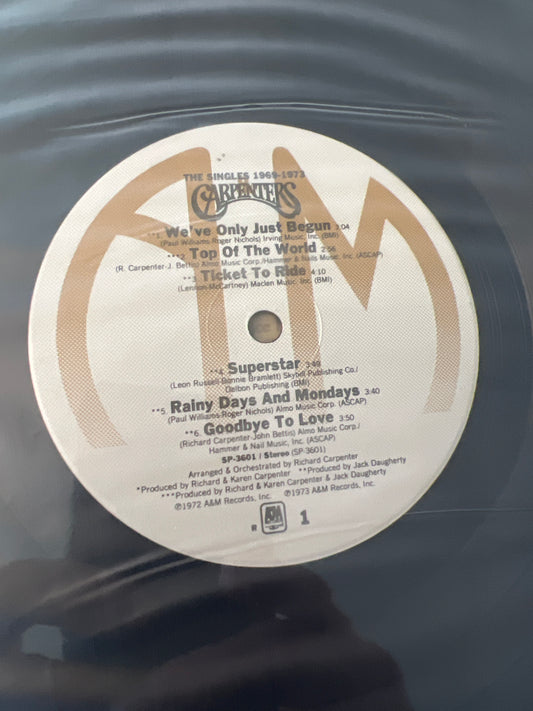 CARPENTERS - the singles 1969-1973