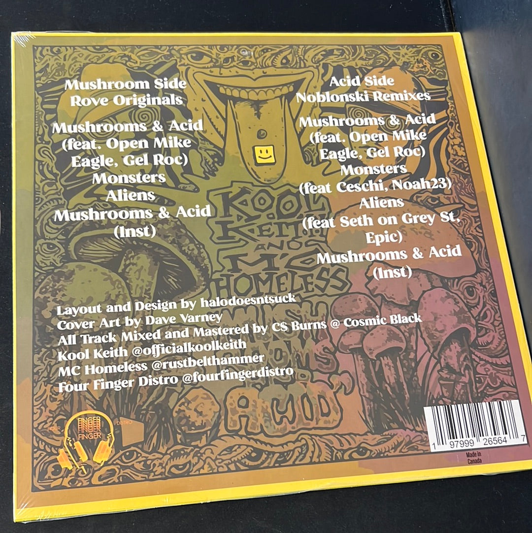 KOOL KEITH - mushrooms and acid