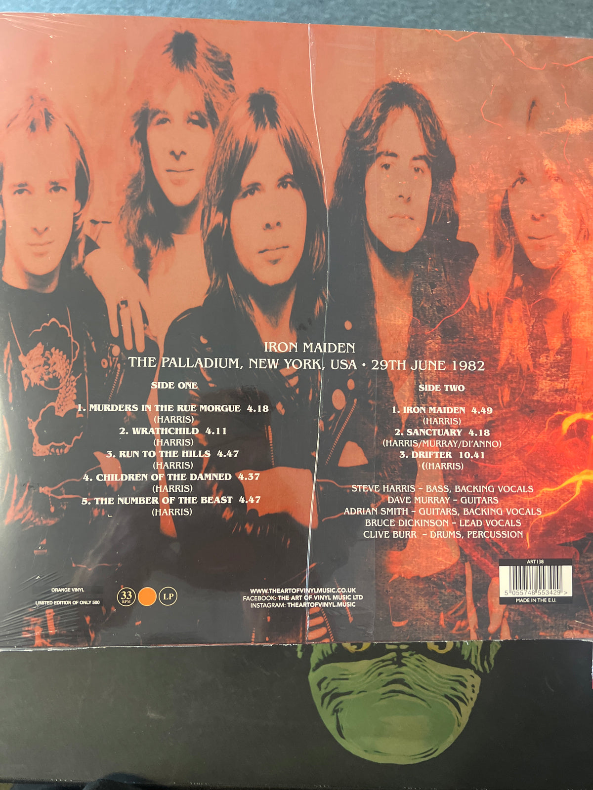 IRON MAIDEN - live in New York 1982