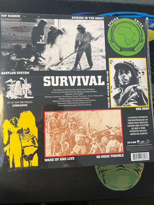 BOB MARLEY & THE WAILERS - survival