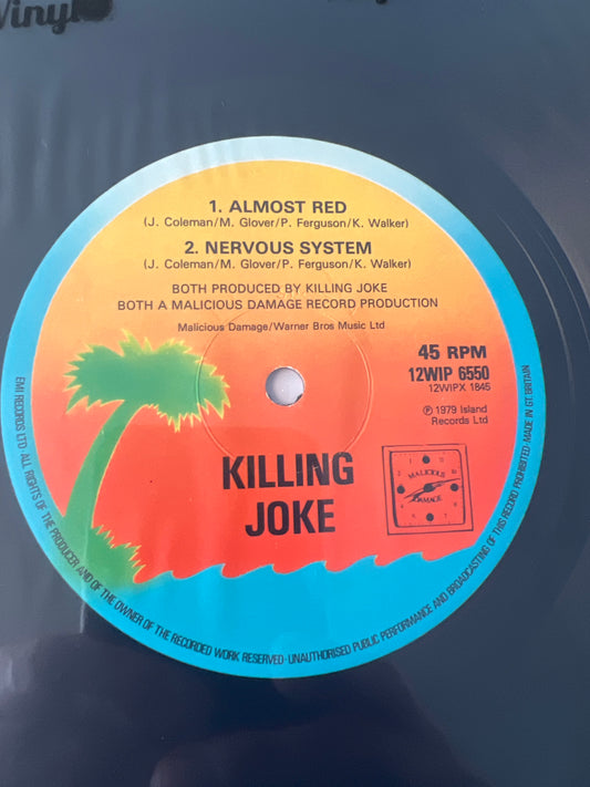 KILLING JOKE - almost red