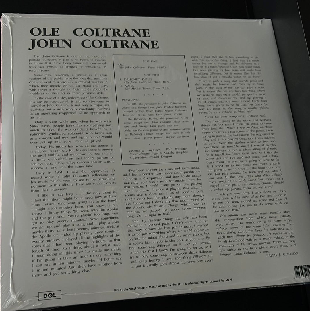 JOHN COLTRANE - ole