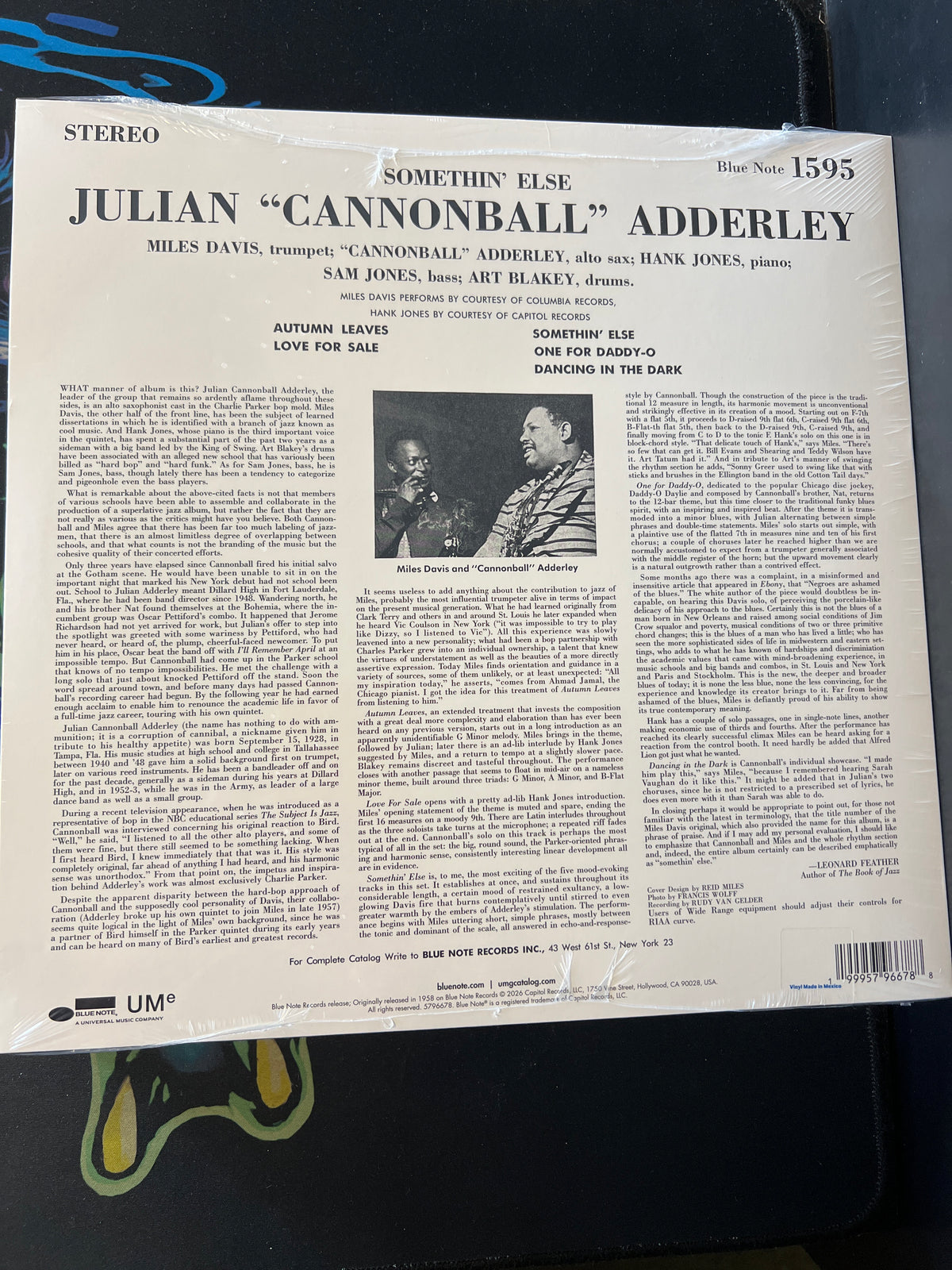 CANNONBALL ADDERLY - something else