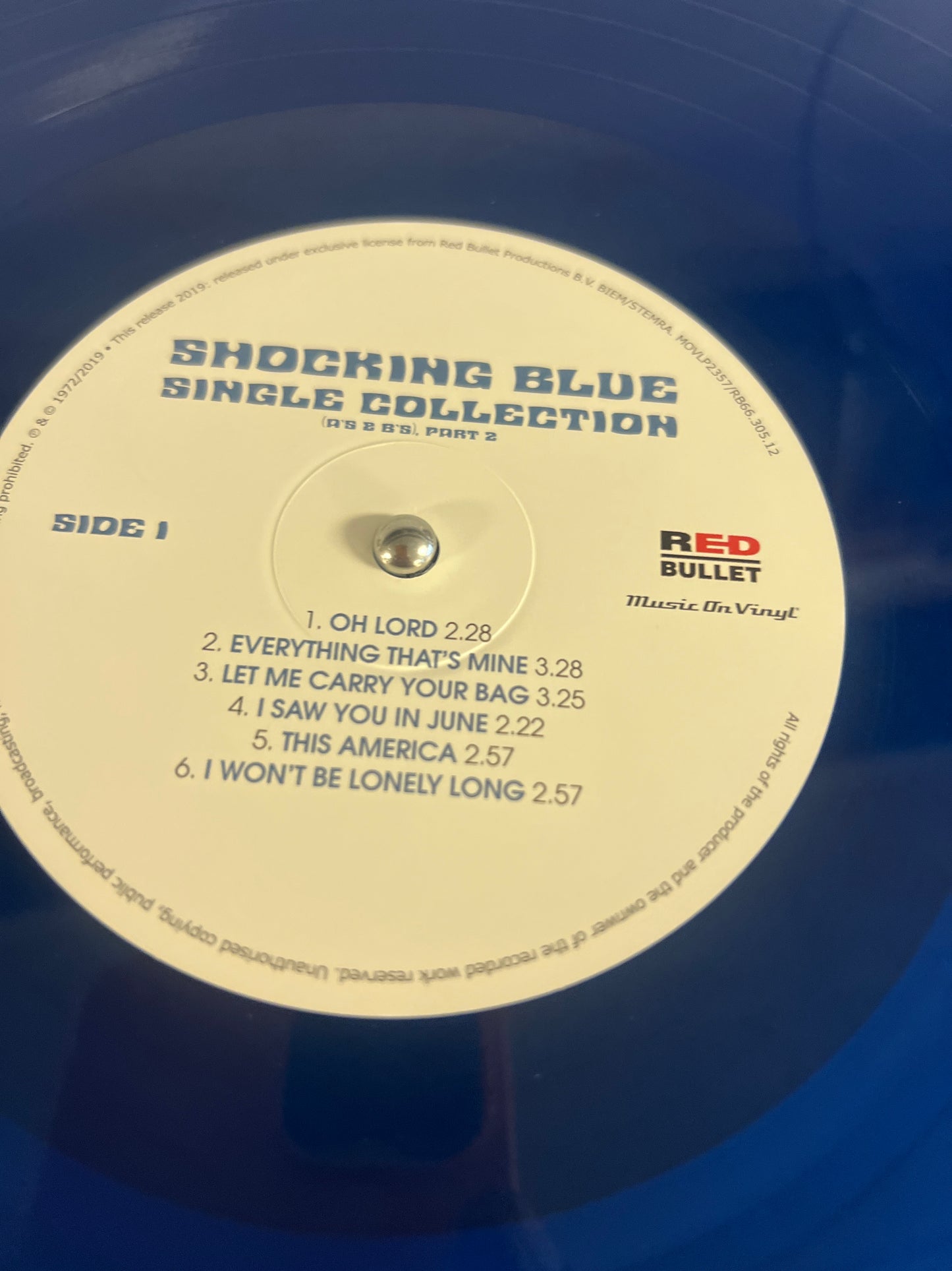 SHOCKING BLUE - single collection (A’s & B’s)
