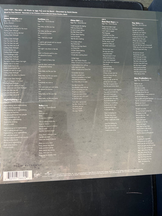 IGGY POP - the idiot