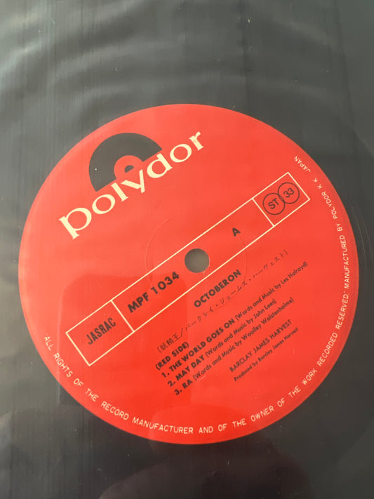 BARCLAYS JAMES HARVEST - Octoberon