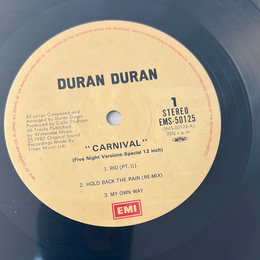 DURAN DURAN - carnival
