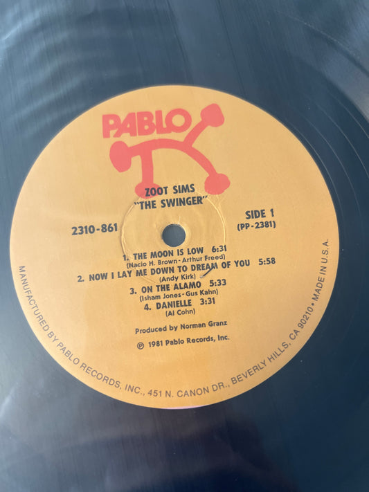 ZOOT SIMS - the swinger