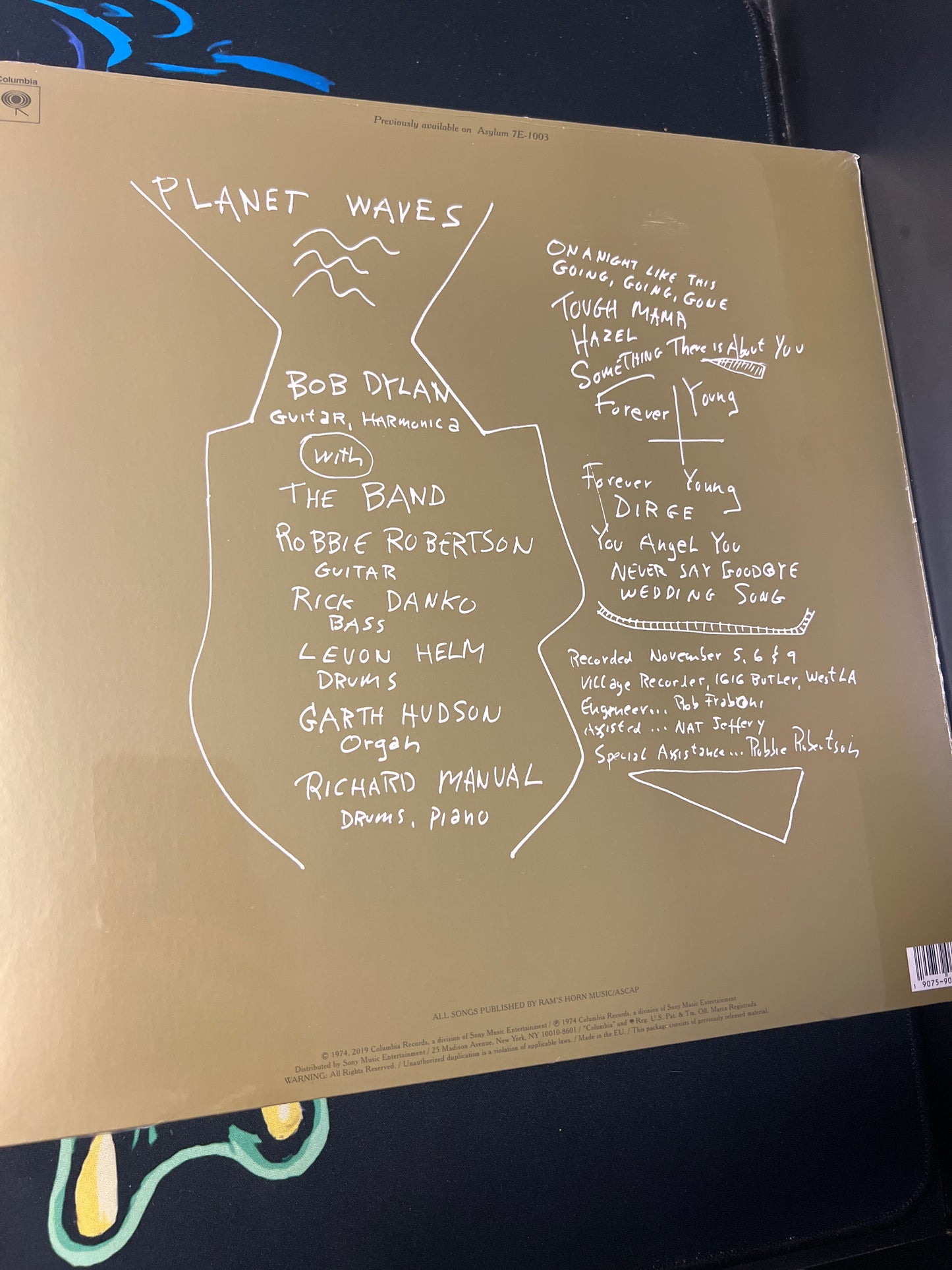 BOB DYLAN - planet waves