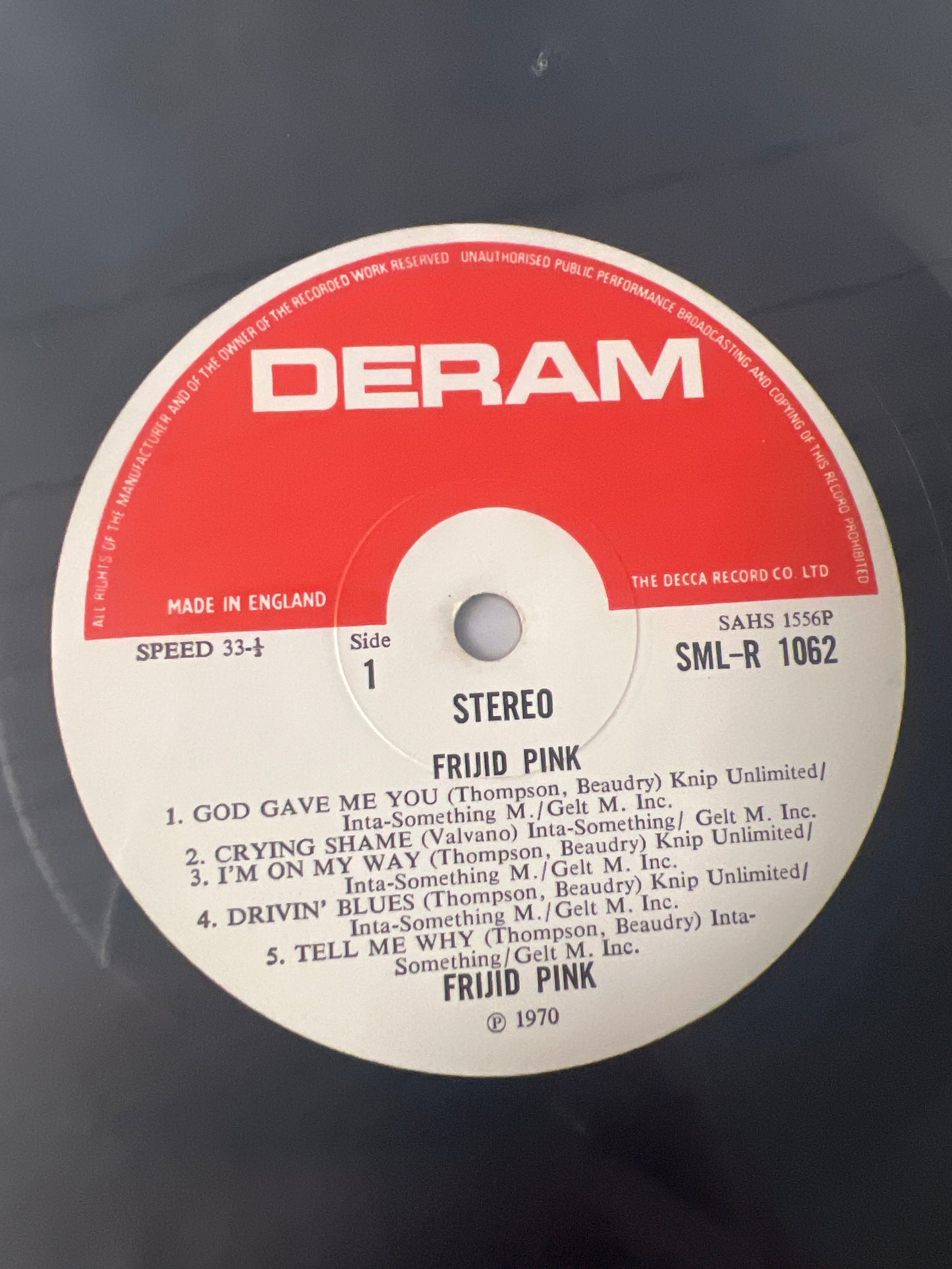 FRIJID PINK - FRIJID PINK
