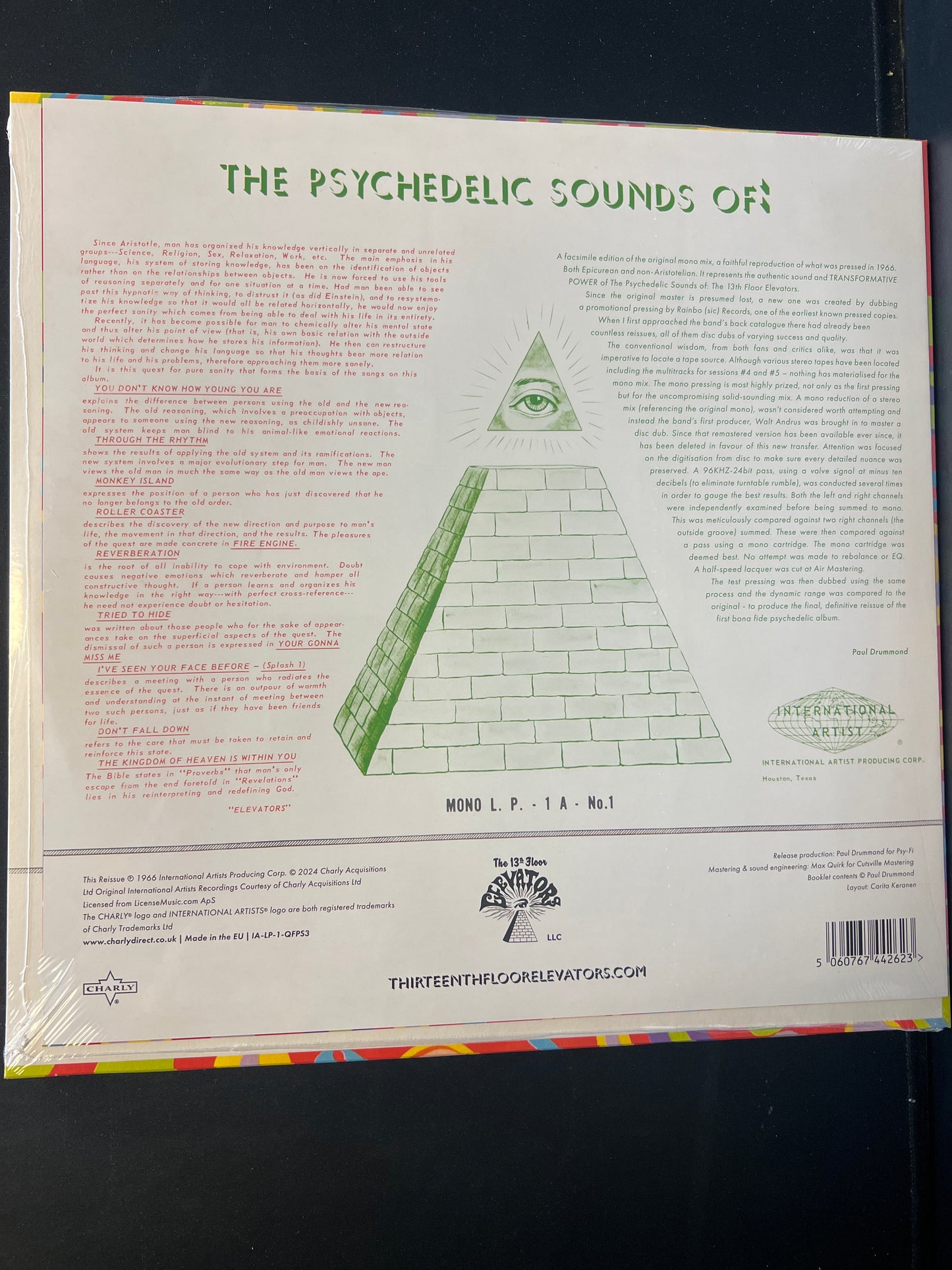 13th FLOOR ELEVATORS - the psychedelic sounds of the 13th floor elevators