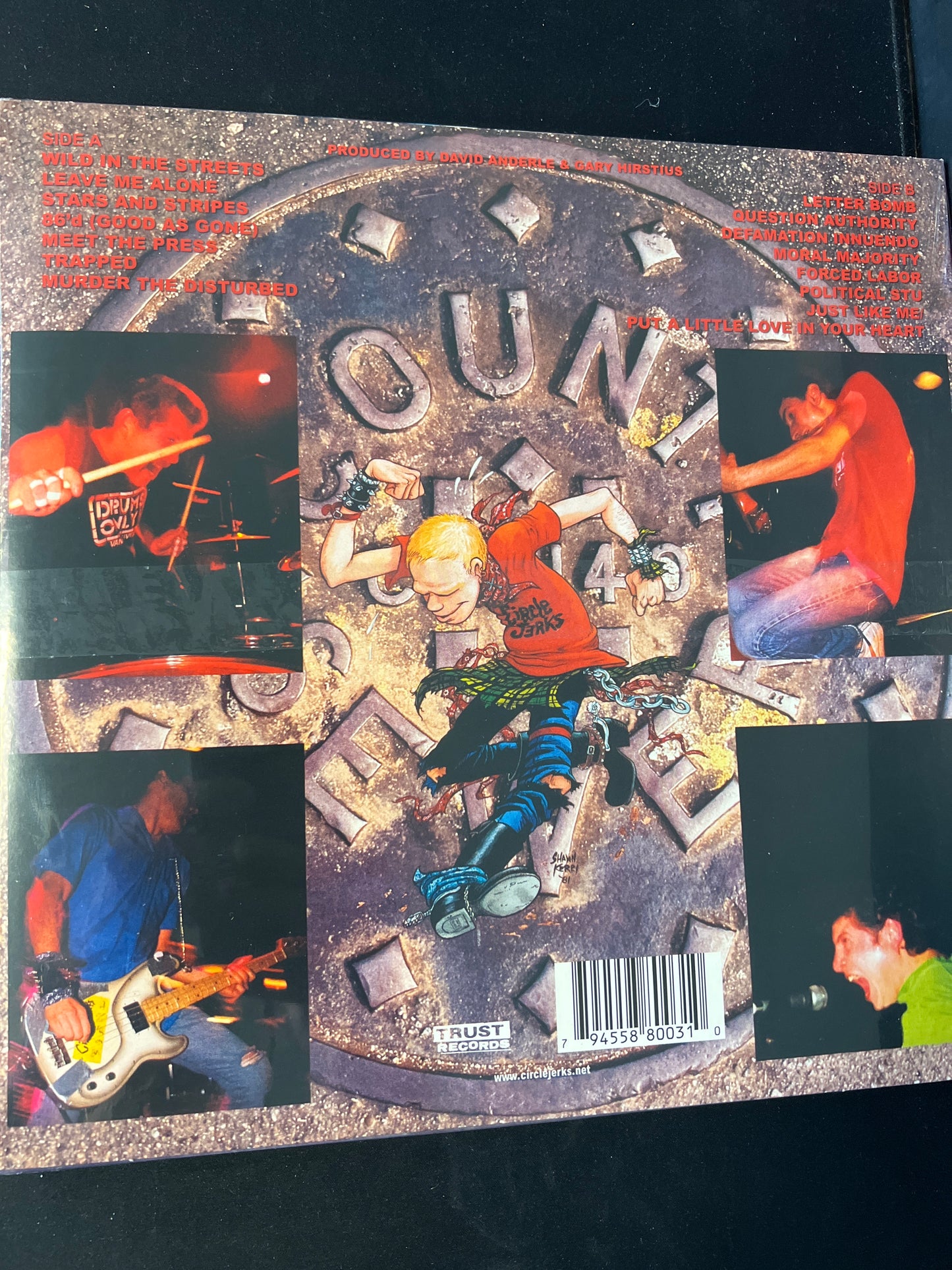 CIRCLE JERKS - Wild in the streets