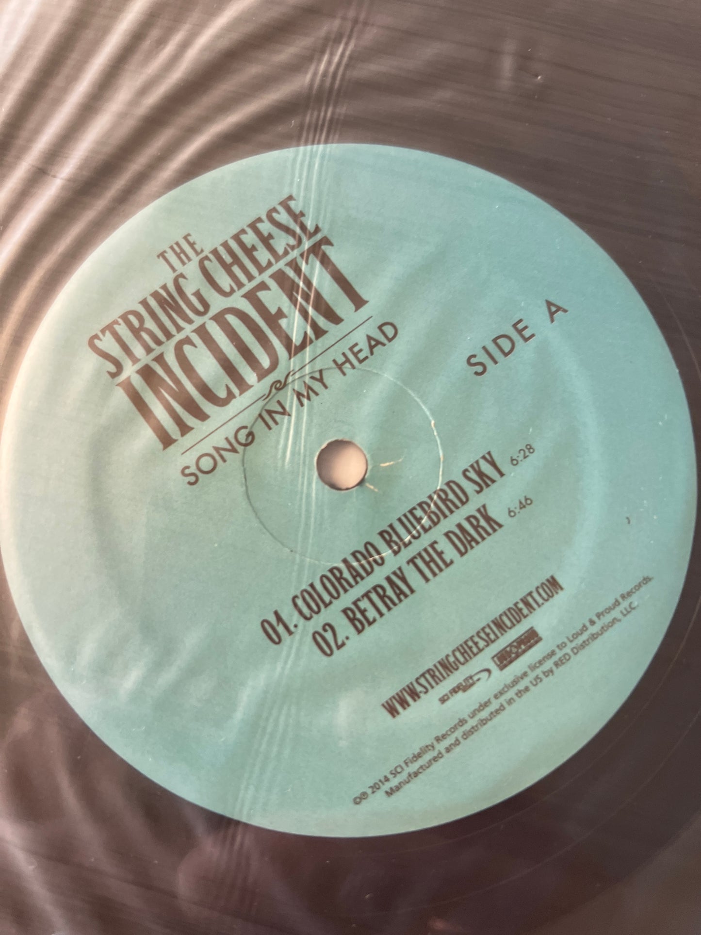 THE STRING CHEESE INCIDENT - song in my head