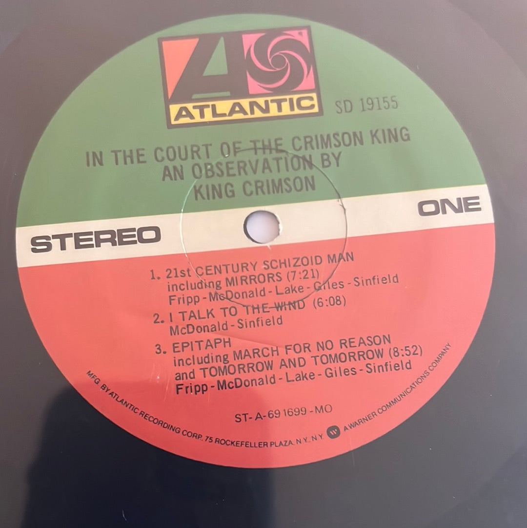 KING CRIMSON - in the court of the crimson king