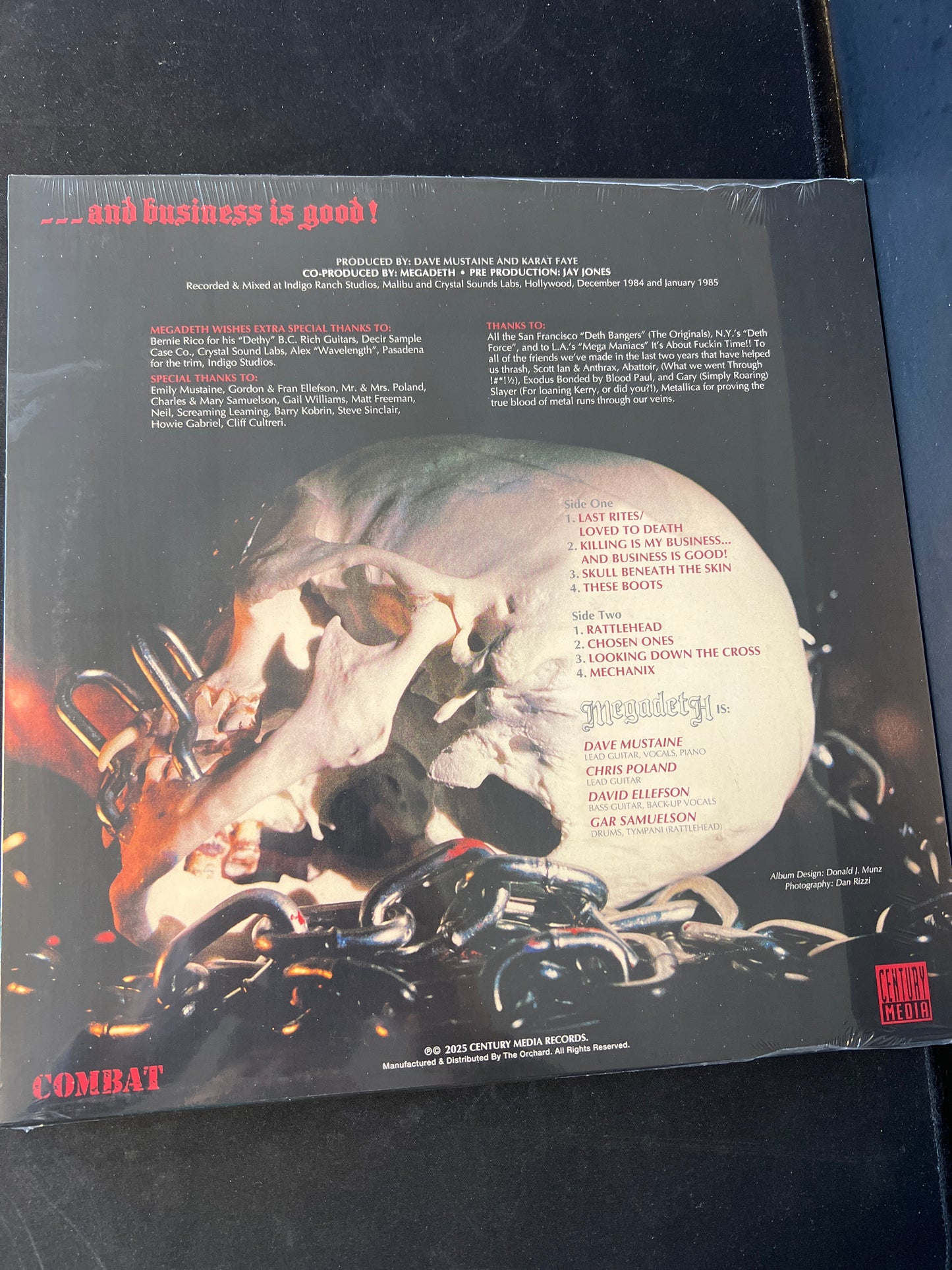 MEGADETH - killing is my business…