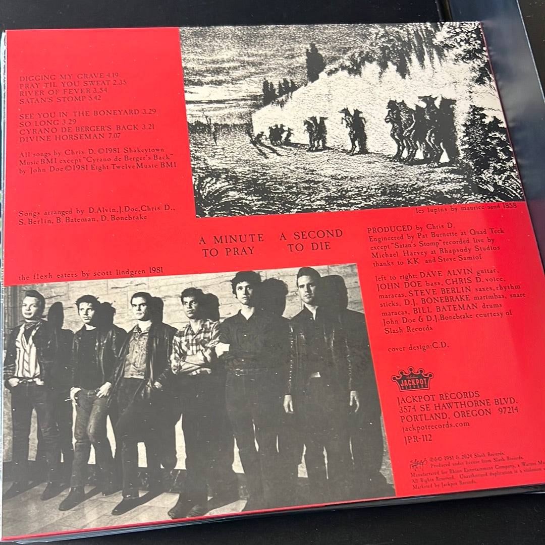 THE FLESH EATERS - a minute to pray a second to die