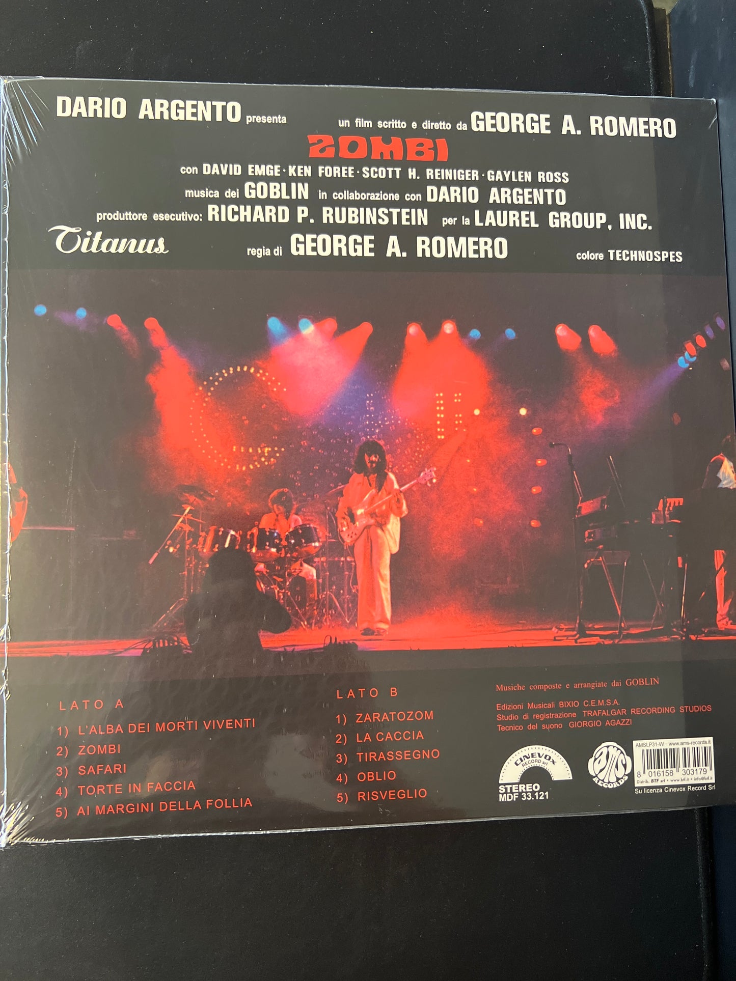 ZOMBI SOUNDTRACK - Goblin