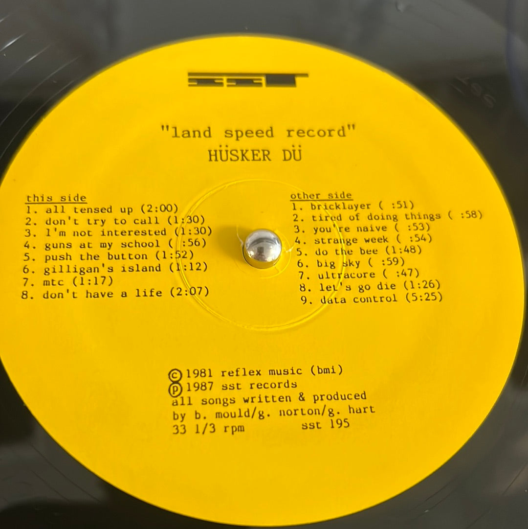 HUSKER DU - land speed record