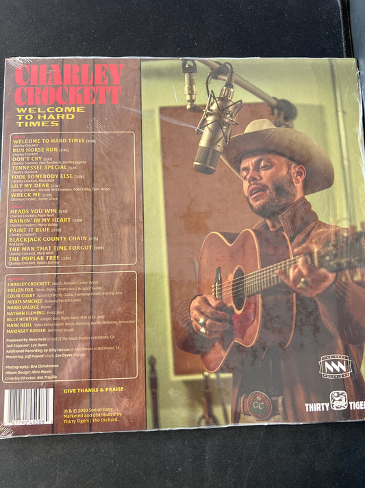 CHARLEY CROCKETT - welcome to hard times