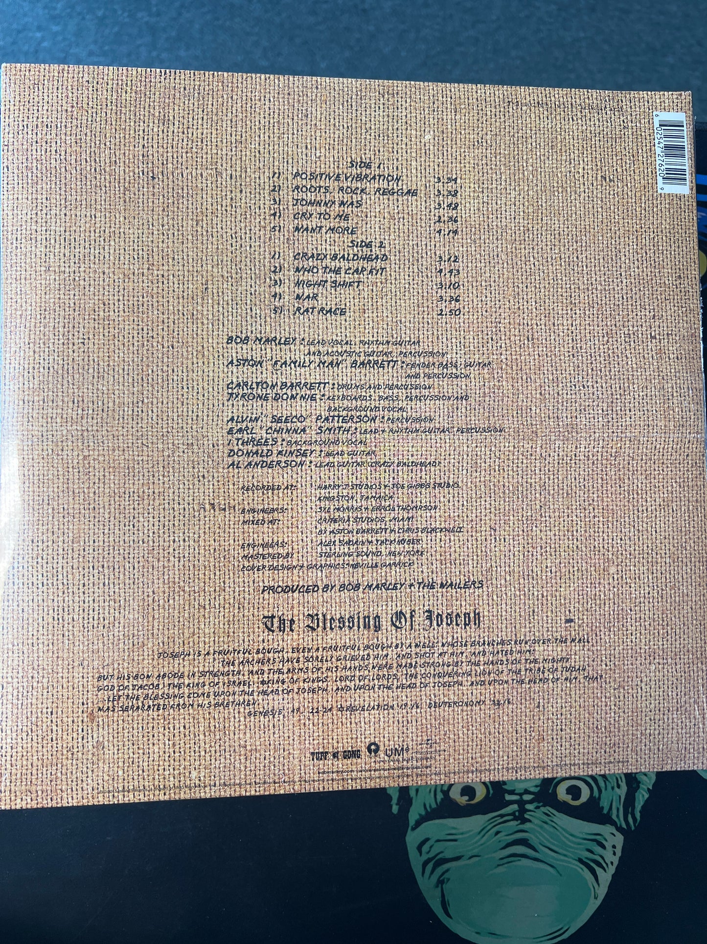 BOB MARLEY - rastaman vibration