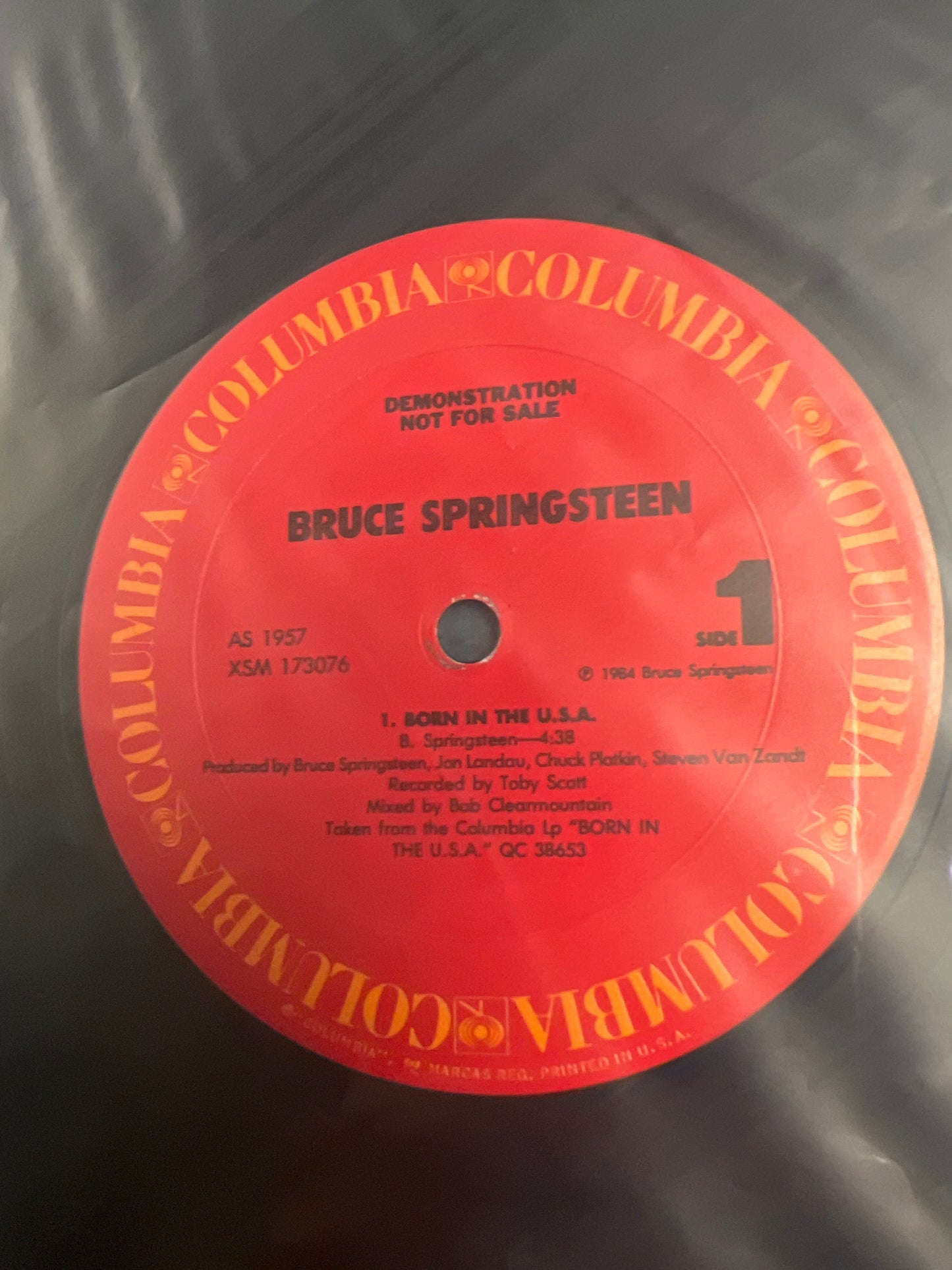 BRUCE SPRINGSTEEN - born in the U.S.A