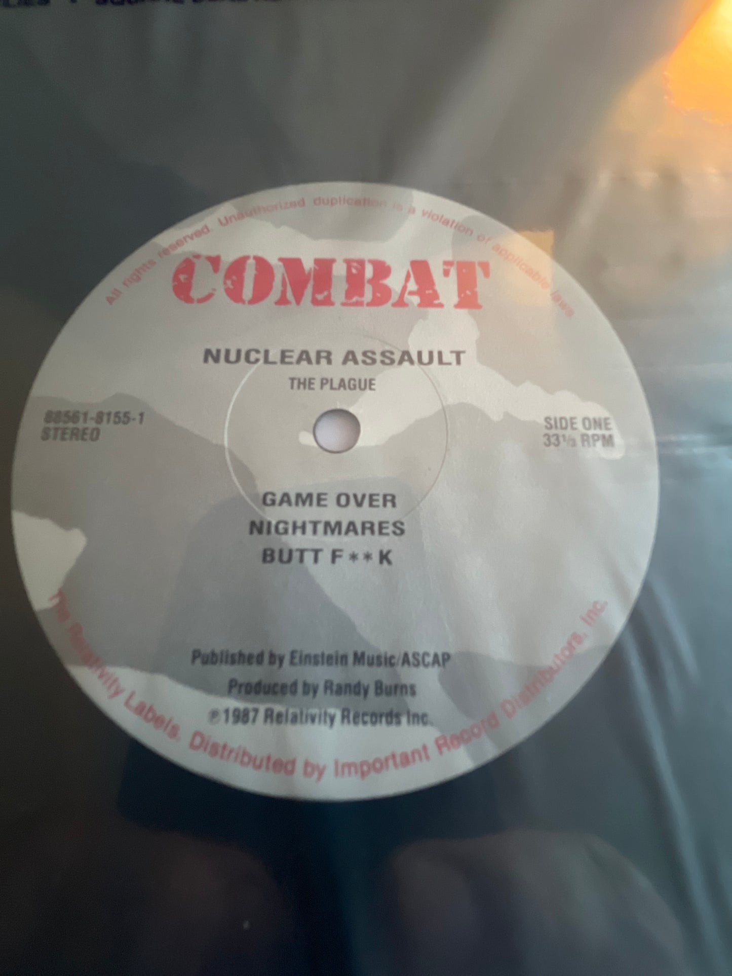 NUCLEAR ASSAULT - the plague