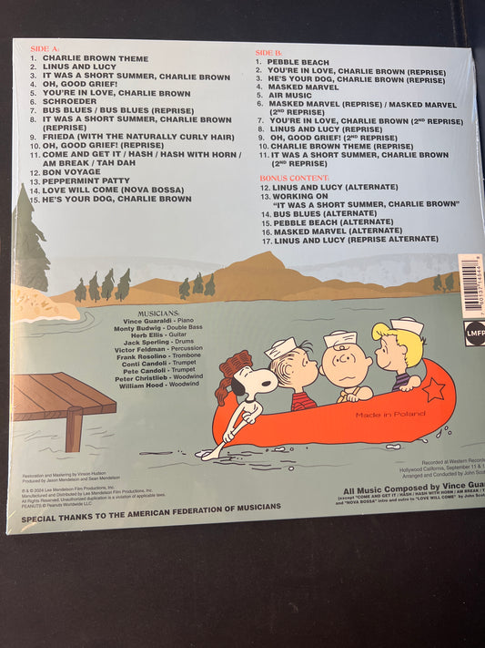 VINCE GUARALDI - it was a short summer Charlie Brown