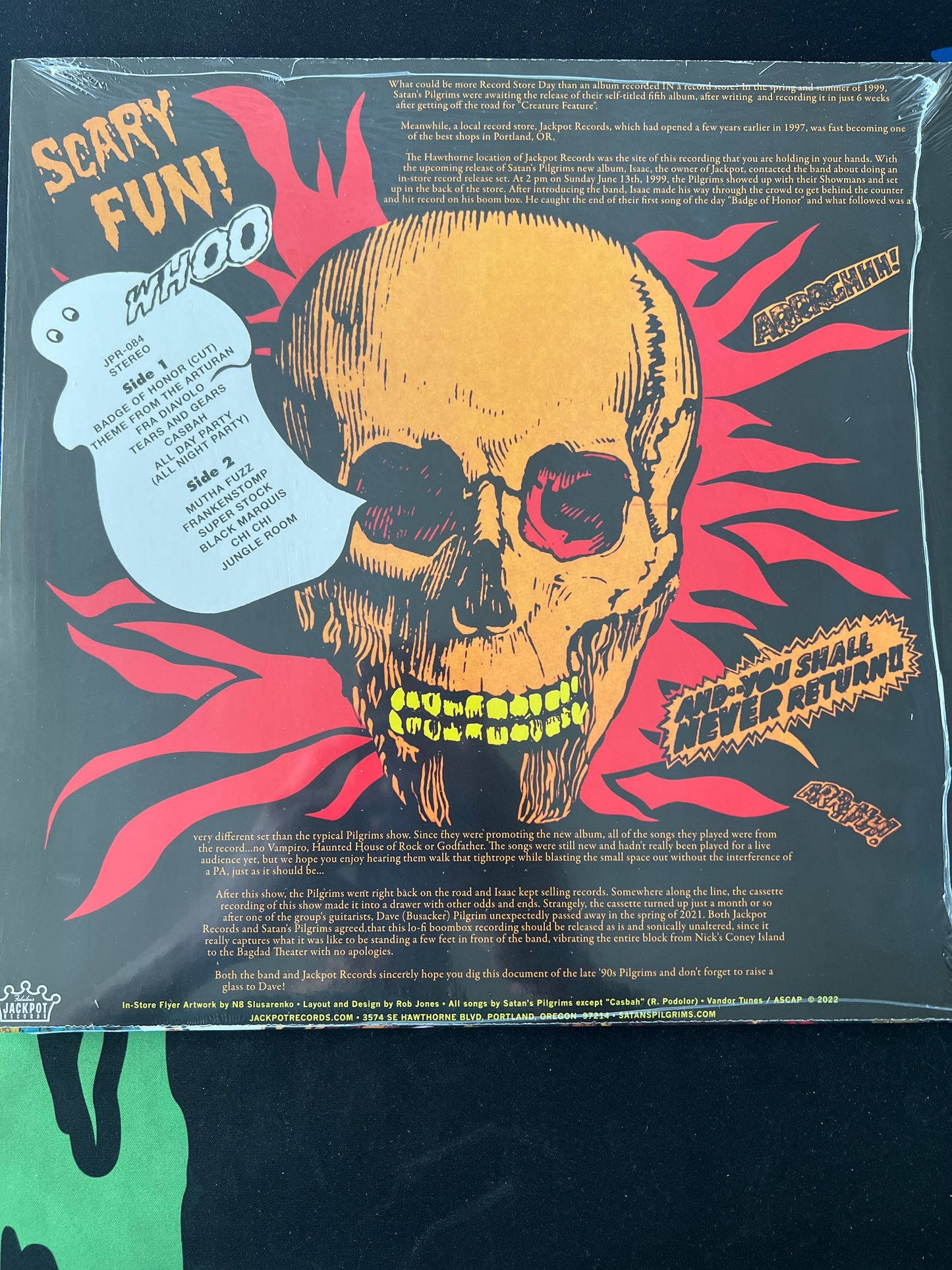 SATANS PILGRIMS - live at Jackpot Records