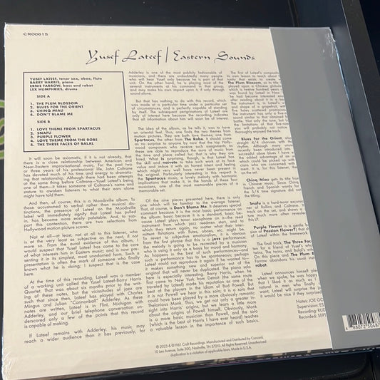 YUSEF LATEEF - eastern sounds