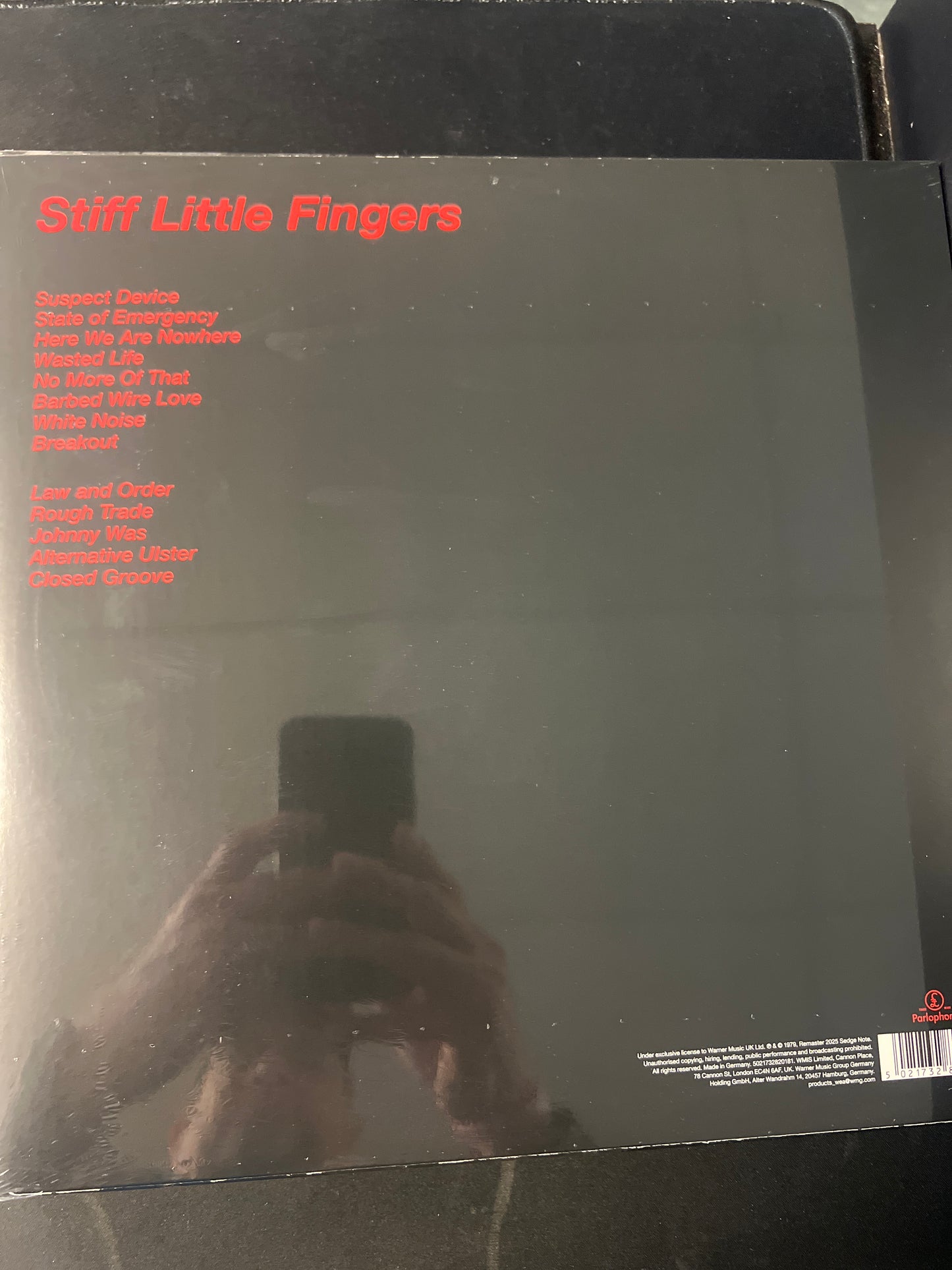 STIFF LITTLE FINGERS - inflammable material