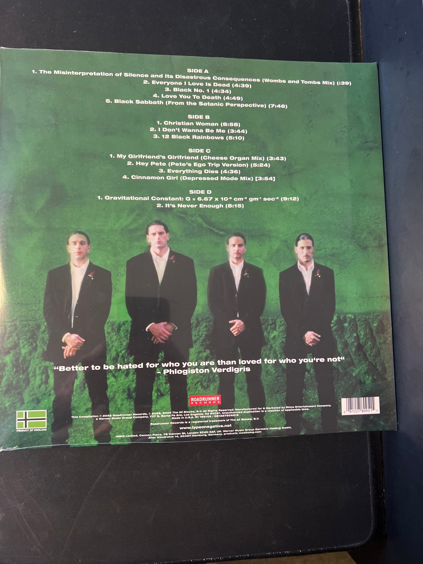 TYPE O NEGATIVE - the least worst of