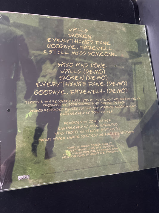 SHEER TERROR - old, new, borrowed and blue