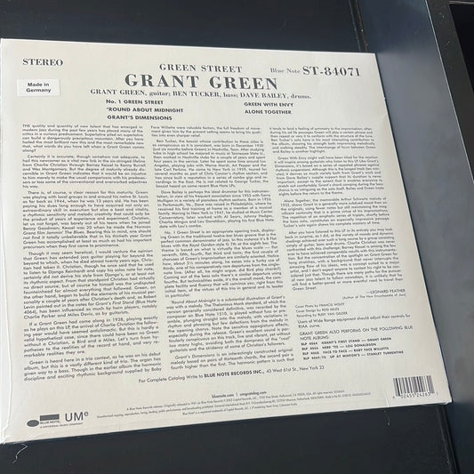 GRANT GREEN - Green Street