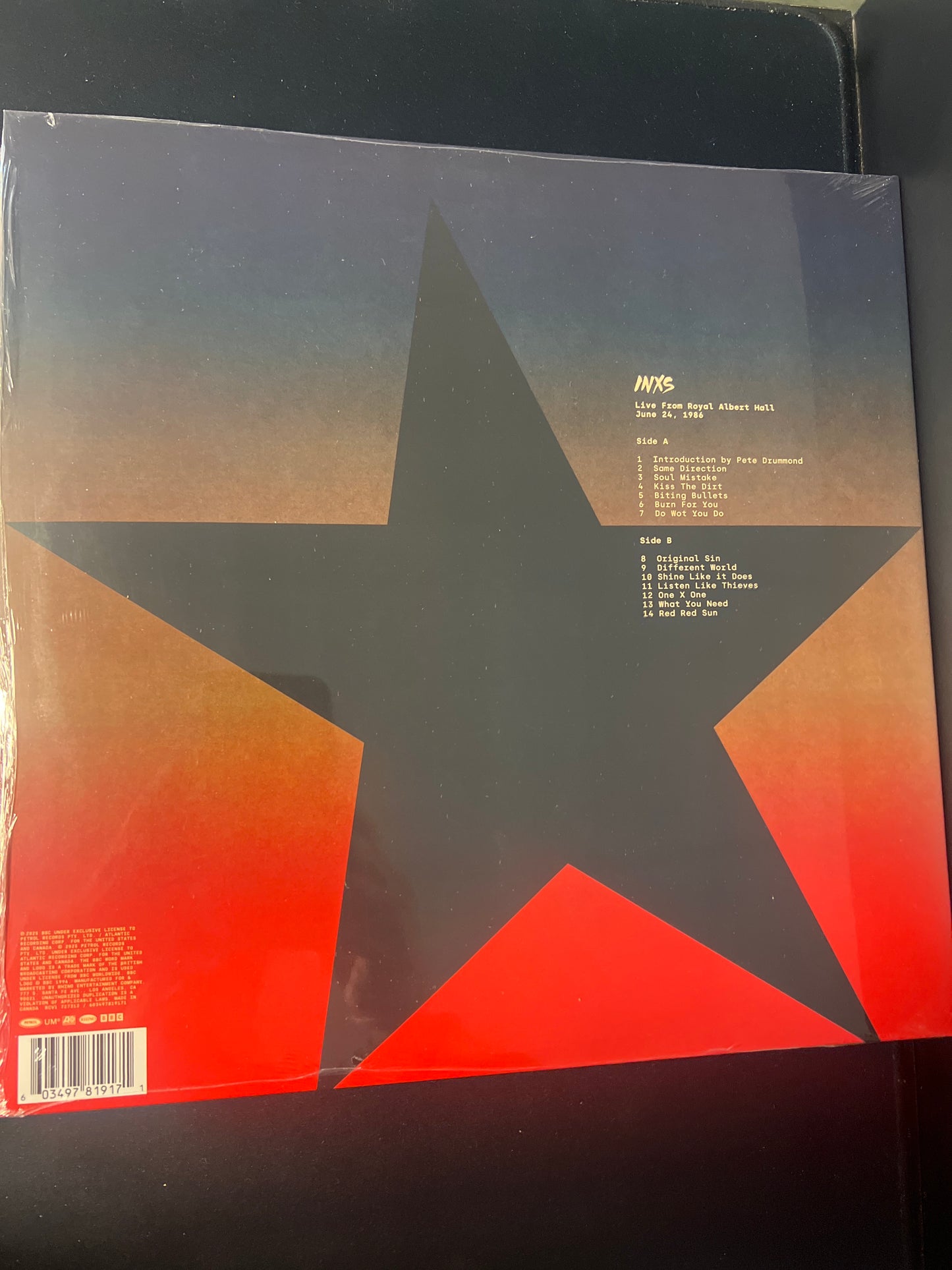 INXS - live from the Royal Albert Hall, London 1986