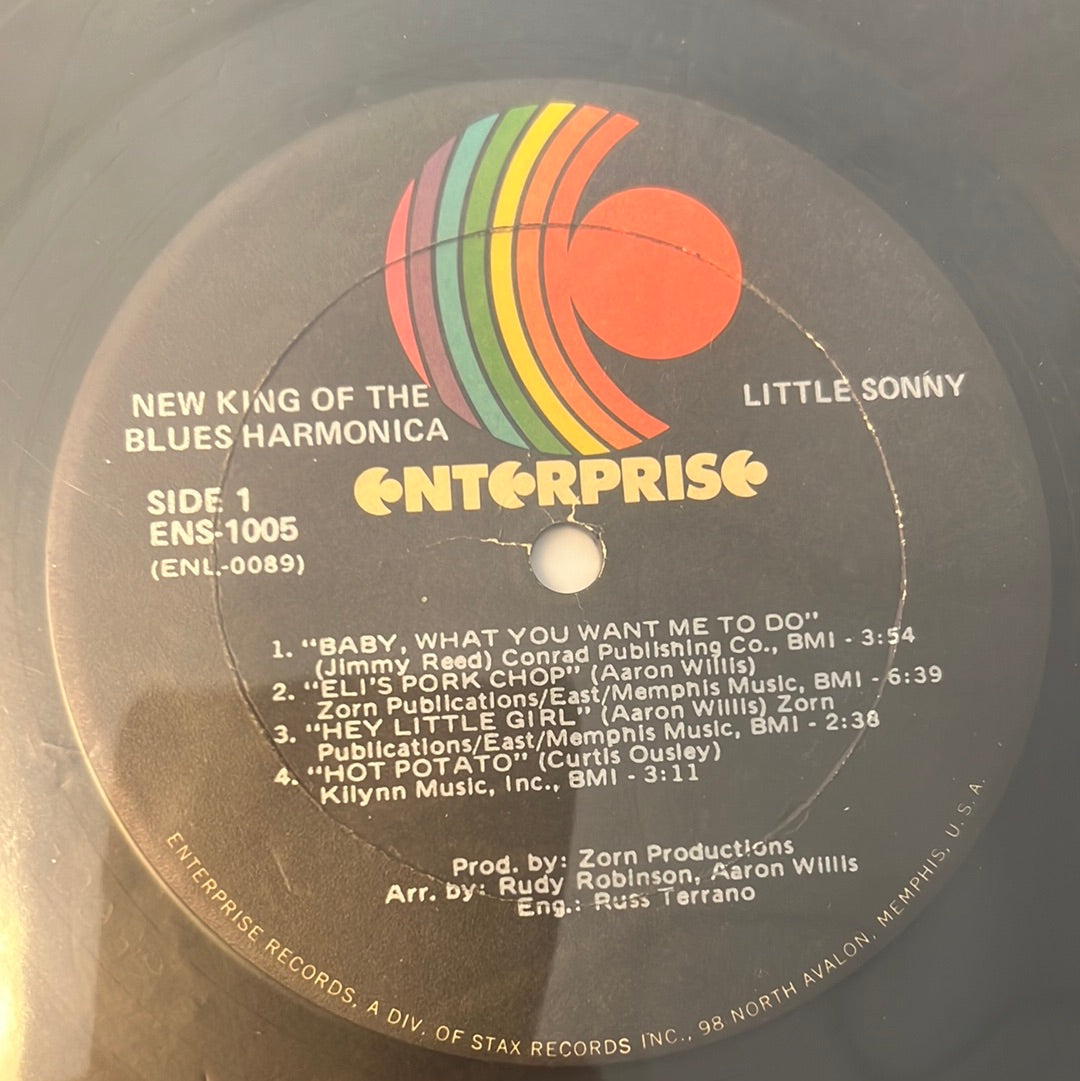 LITTLE SONNY - new king of the blues harmonica