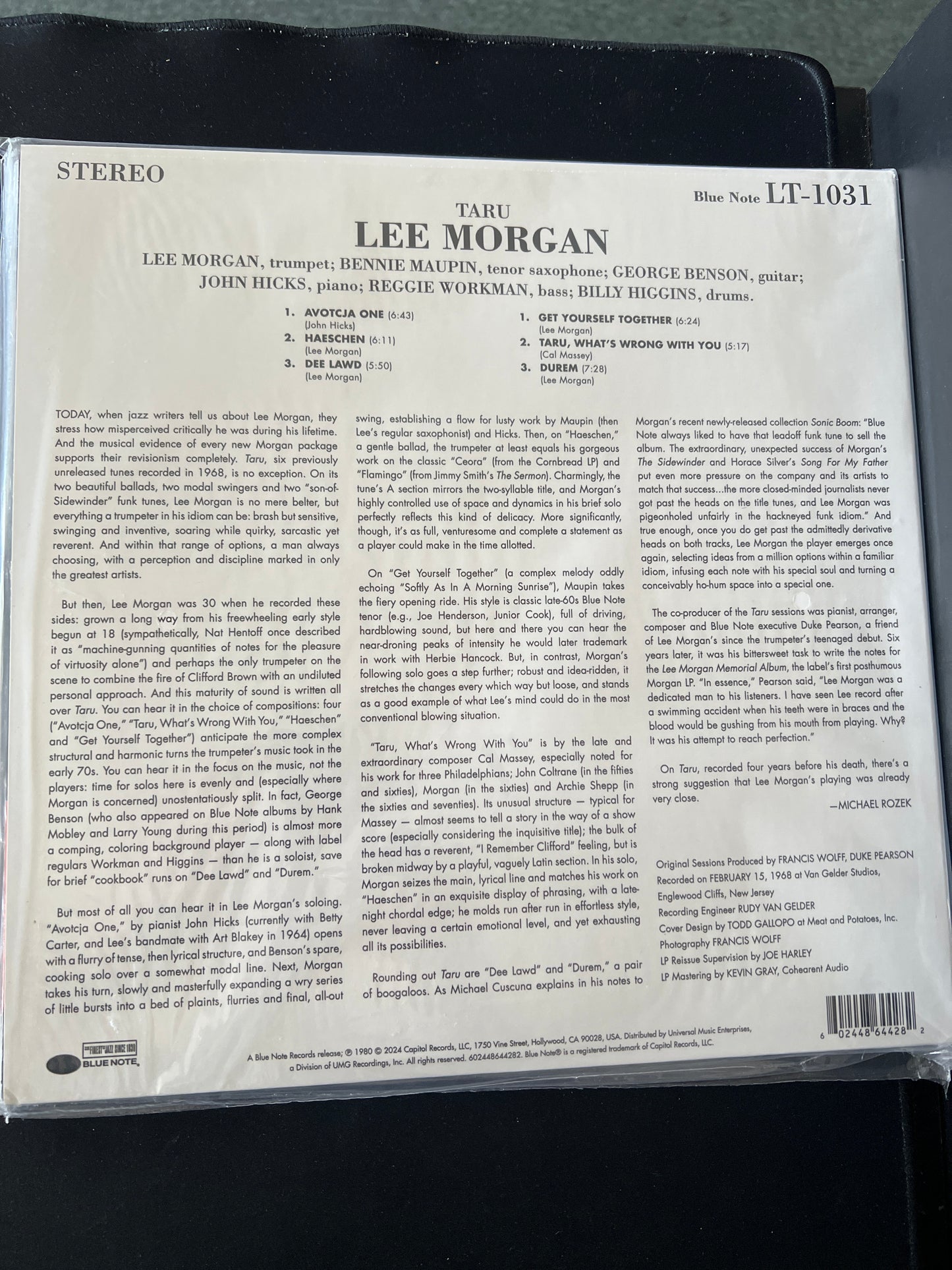 LEE MORGAN - TARU