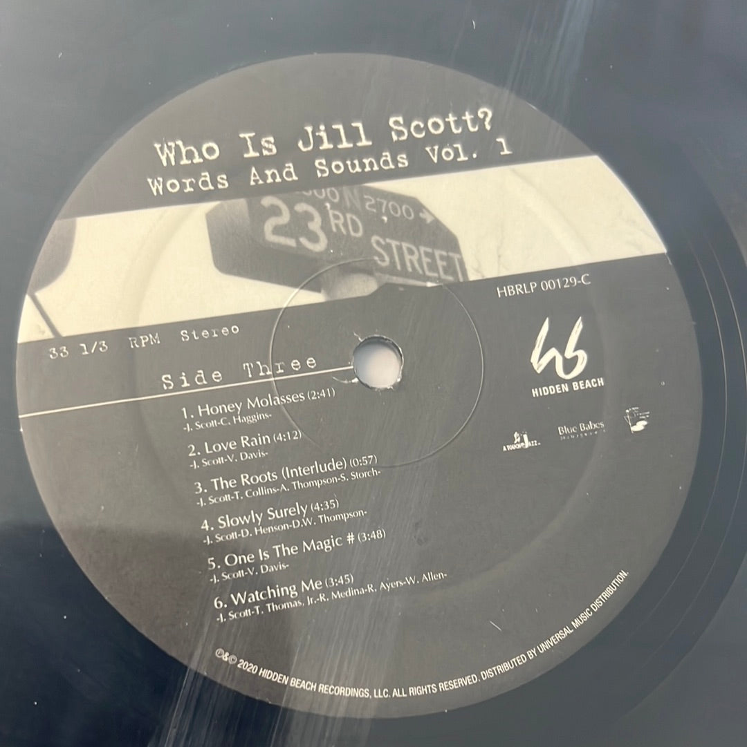JILL SCOTT - who is Jill Scott, words and sounds Vol. 1