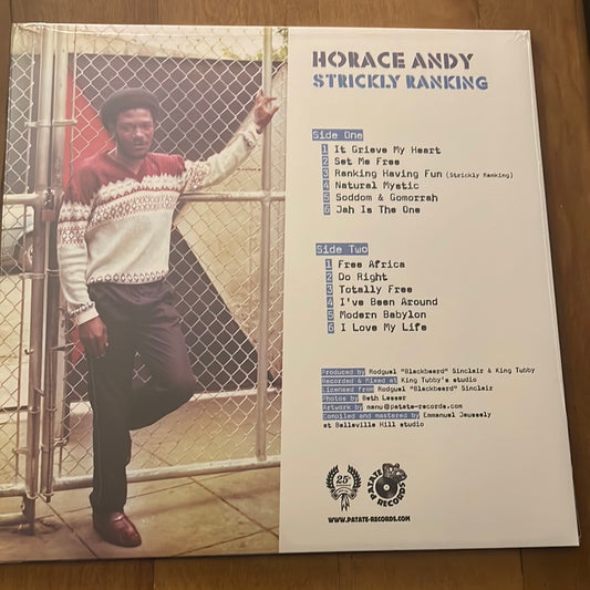 HORACE ANDY - strickly ranking