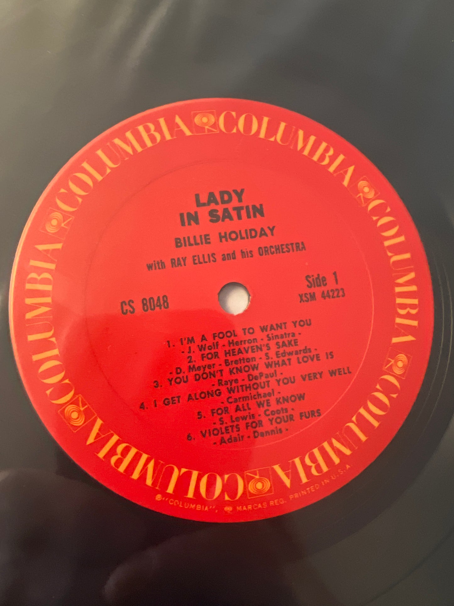 BILLY HOLIDAY - lady in satin